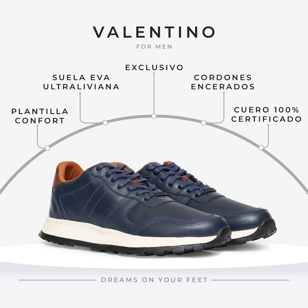 VALENTINO | Azul Oscuro