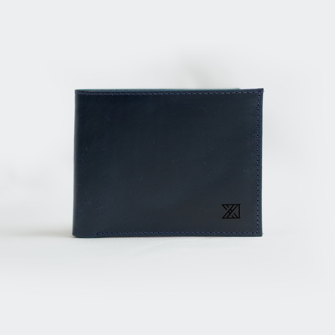 Billetera Cuero Palermo | Azul Oscuro