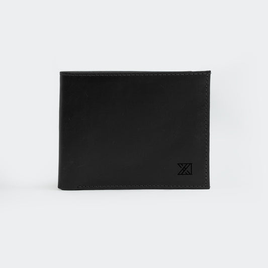 Billetera Cuero Palermo | Negra