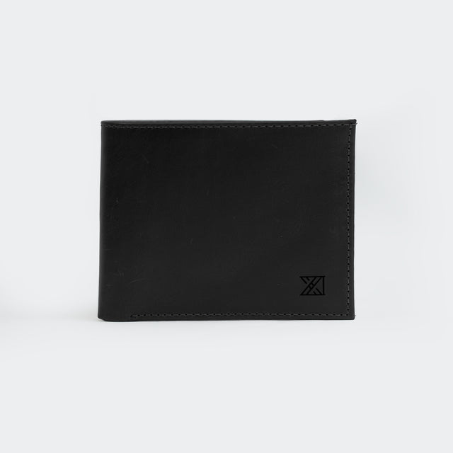 Billetera Cuero Palermo | Negra