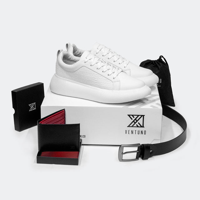 Set Cuero EMPORIUM | Blanco