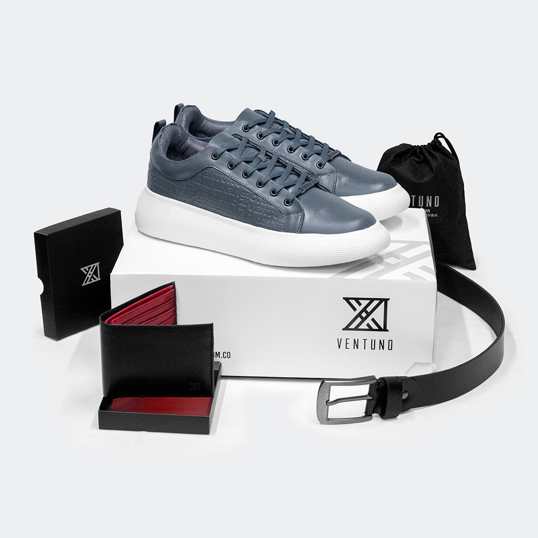 Set Cuero EMPORIUM | Gris