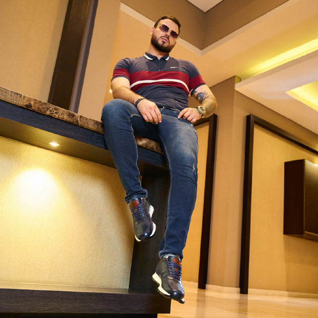 VALENTINO | Azul Oscuro