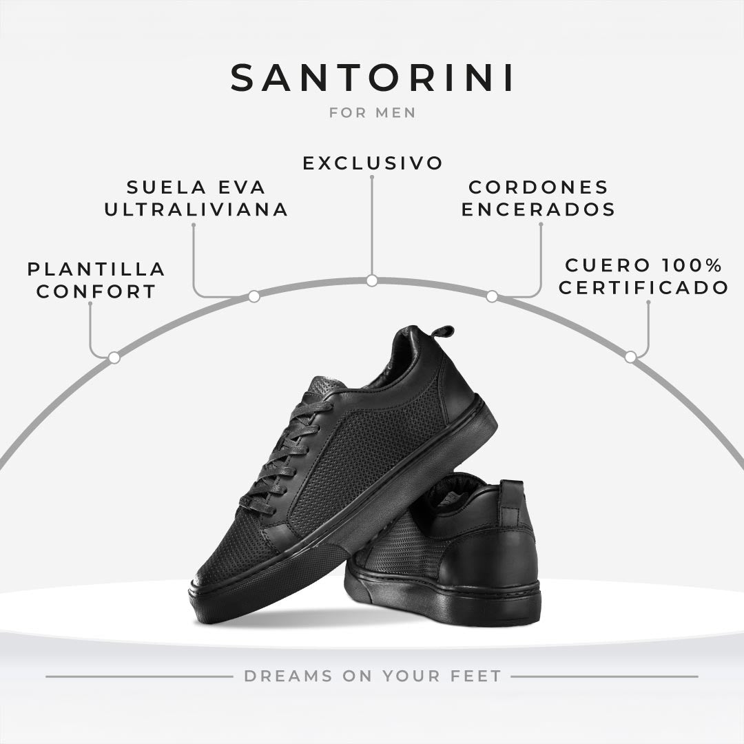 SANTORINI | Todo Negro