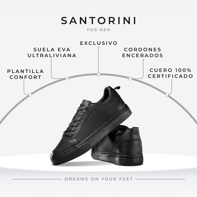 SANTORINI | Todo Negro