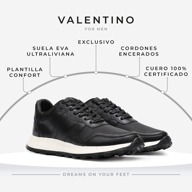 VALENTINO | Negro blanco