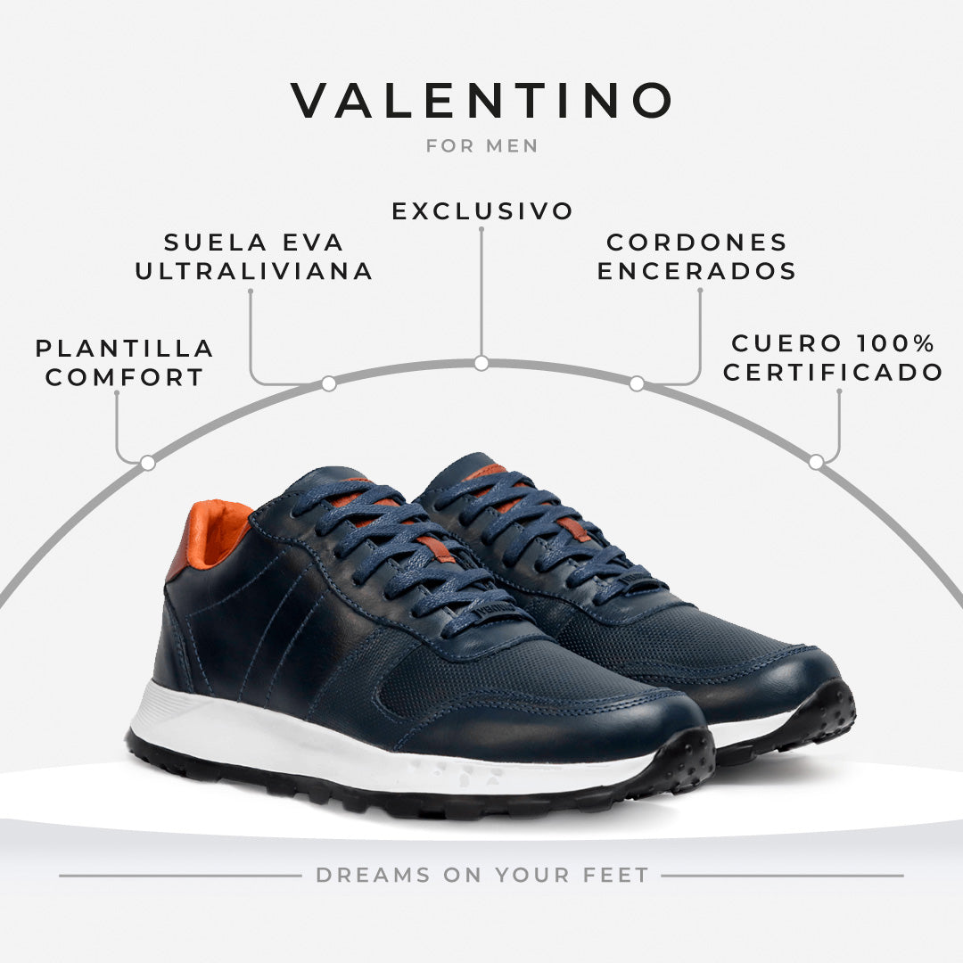 VALENTINO | Azul Oscuro